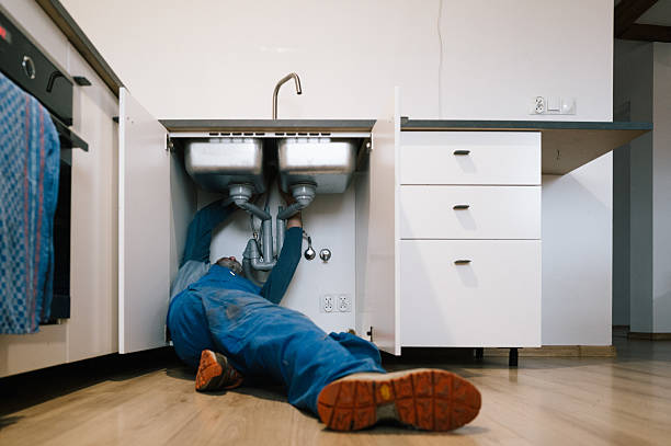 Professional Drain Cleaning technician working in Richmond, TX